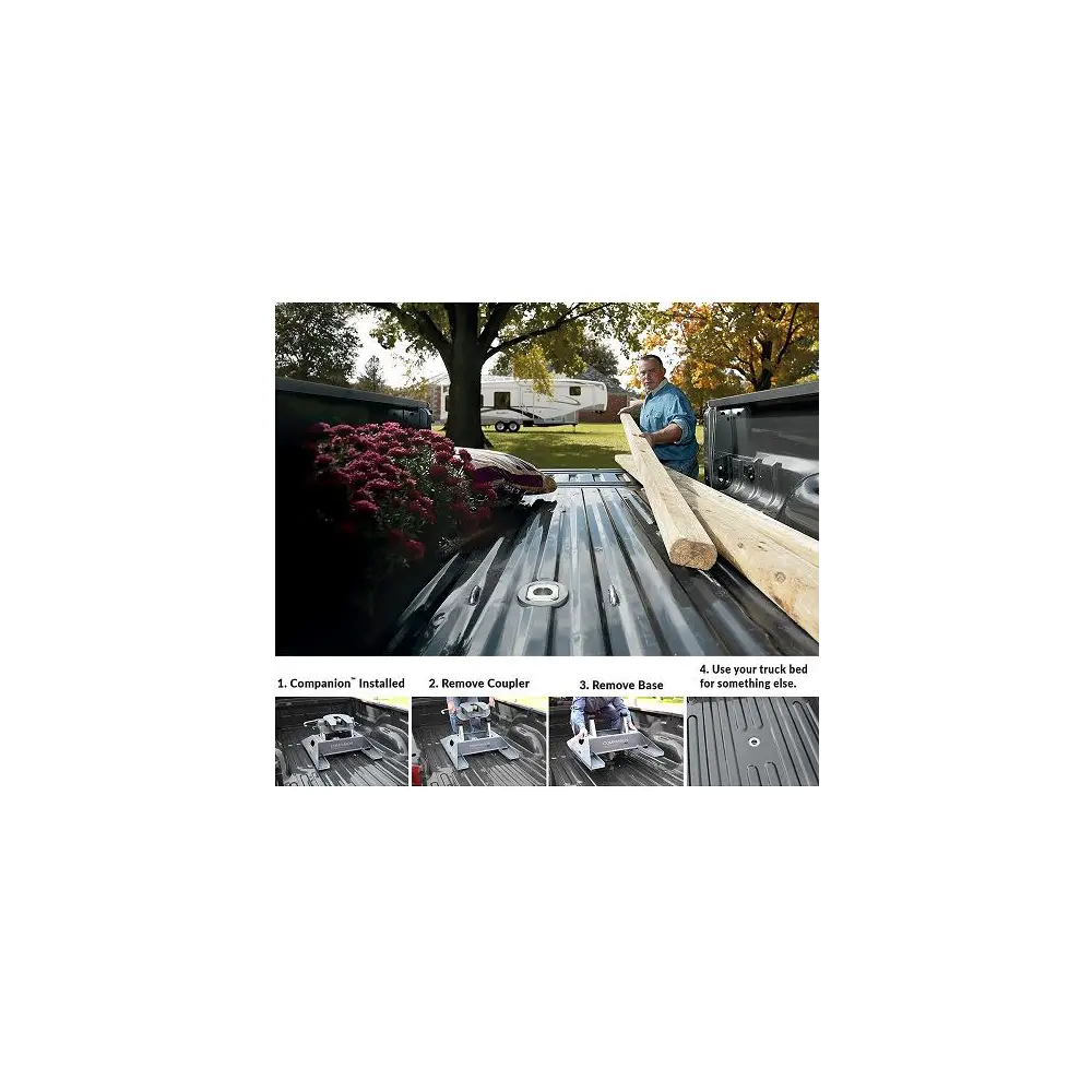 B&W Companion 5th Wheel Hitch - Needs Install Kit - 20K - RVK3500 - view 3